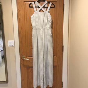 4SI3NNA Striped Jumpsuit